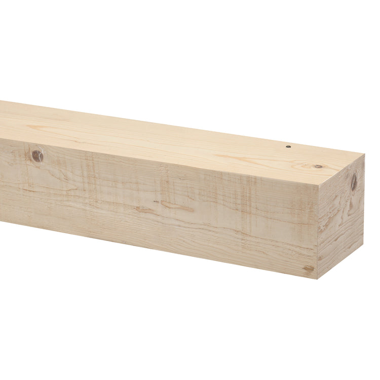 Rustic barn beam fireplace mantel shelf by Dogberrycollections, showcasing natural wood with a sturdy, handcrafted appearance.