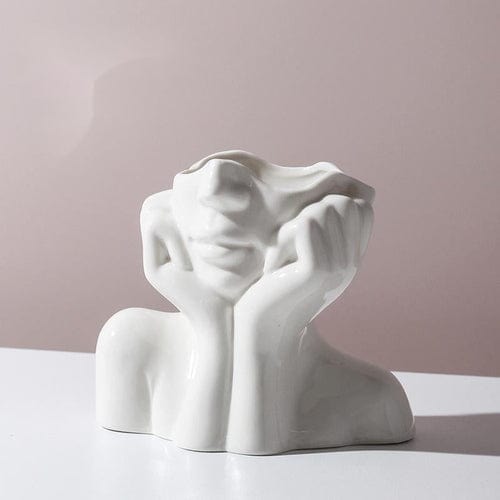 Babe Ceramic Vase - Modern Home & Kitchen