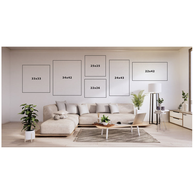 Kateandlaurel Alicia Bock Palm 2-Piece Framed Wall Art Set featuring botanical prints on white backgrounds.