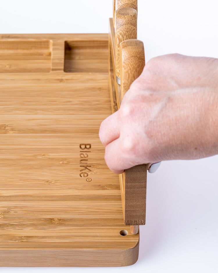 Bamboo Cheese Board & Knife Set in US | Modern Home & Kitchen