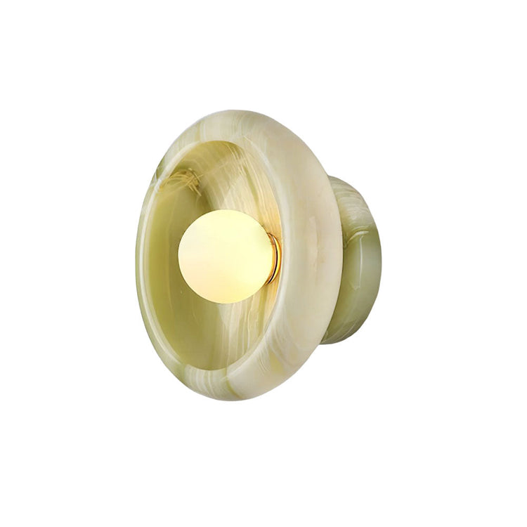 Mooiehome Eclipse Jade 9.8-inch wall lamp wall sconce with sleek, modern design and soft ambient lighting.