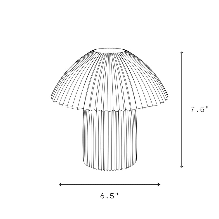 Cordless Kinoko Lamp