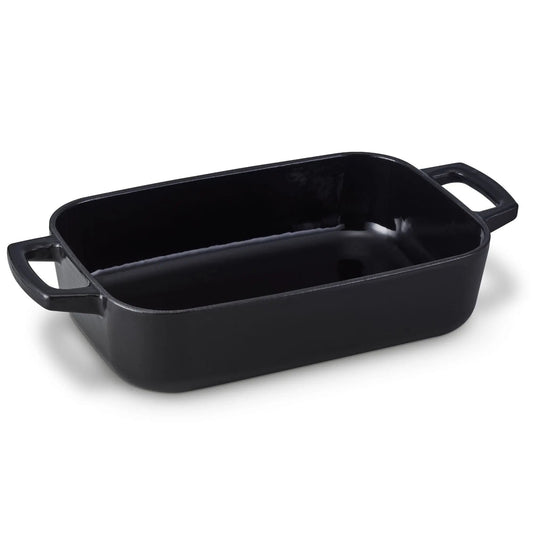 Alva Cookware 12x8-inch roasting pan, casserole dish with handles, ideal for baking and roasting meats and vegetables.