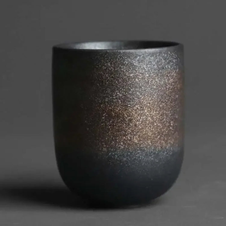 DecorBites™ Japanese Ceramic Coffee Cup Set - Personal Porcelain Tea Drinkware Mug - Modern Home & Kitchen