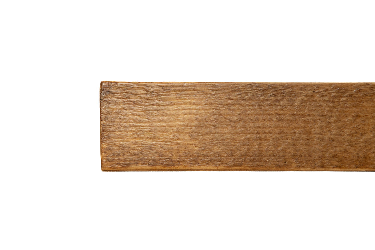 White pine floating kitchen shelves by Dogberrycollections, showcasing real wood design mounted on a clean wall.
