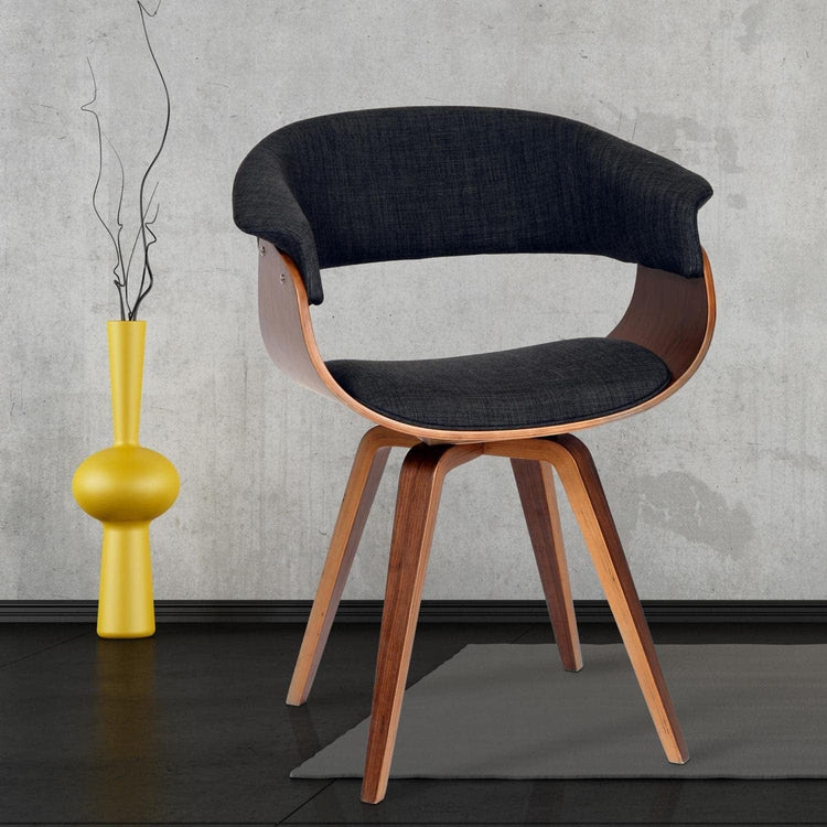Armen Living Summer Mid-Century Modern Chair - Modern Home & Kitchen