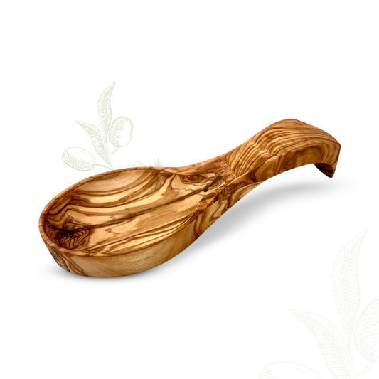 Olive Wood Spoon Rest - Modern Home & Kitchen