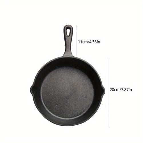 Versatile Nonstick Cast Iron Pan - Your Kitchen Hero for Every Meal! - Modern Home & Kitchen