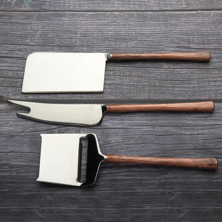 MEDICKI CHEESE KNIFE 3 PC. SET - Modern Home & Kitchen