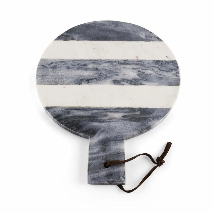 Barolo Striped Marble Cheese Board - Modern Home & Kitchen