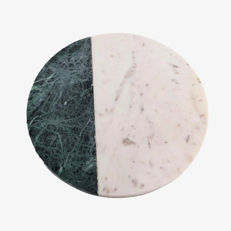 Eclipse Round Marble Cheese Board - Modern Home & Kitchen