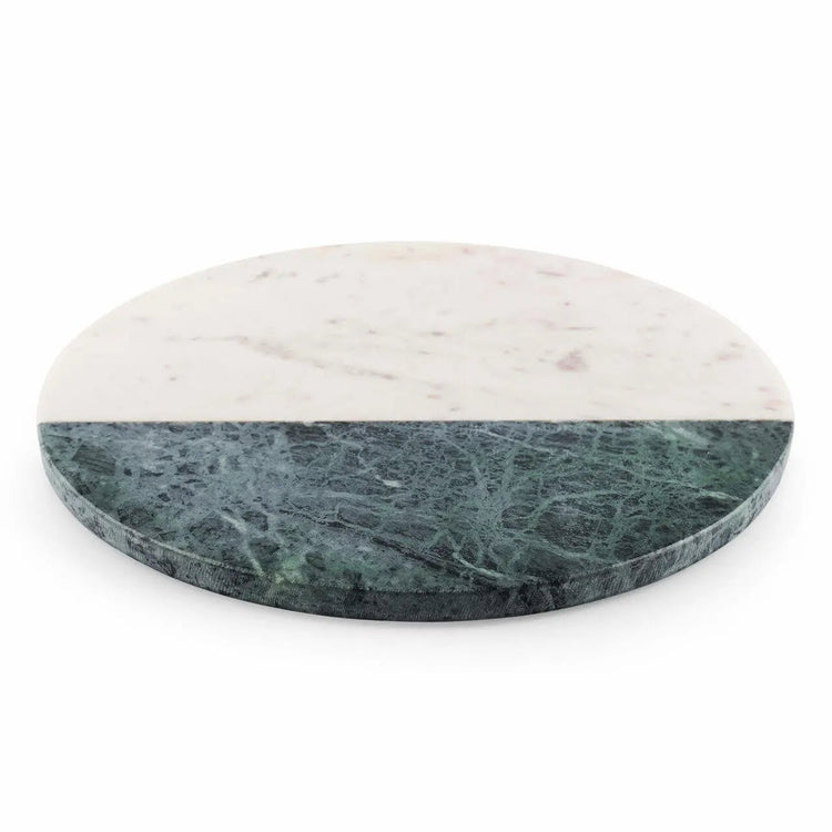 Eclipse Round Marble Cheese Board - Modern Home & Kitchen