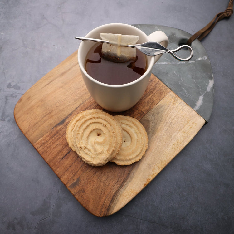 Mesa Marble Wood Cutting Board - Modern Home & Kitchen