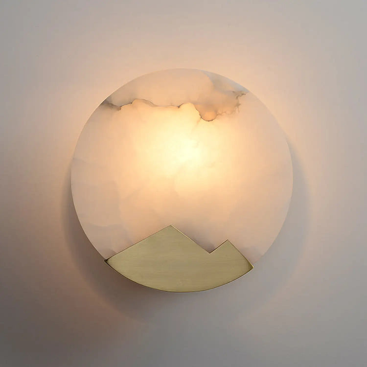 Nordic Copper Wall Lamp by Ironsmith Lighting, modern LED wall light mounted on wall with copper finish for living room decor