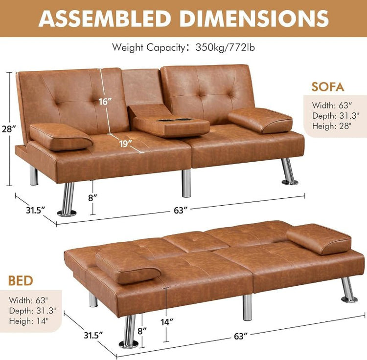 Convertible Sleeper Sofa