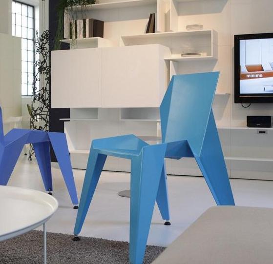 EDGE Chair - Sky Blue - Modern Home & Kitchen