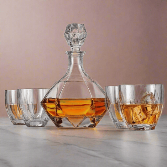 Exquisite Decanter Set - Modern Home & Kitchen