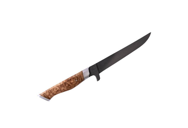 Steelport Knife Co. full kitchen set including a boning knife and other essential kitchen tools displayed on a slider image.