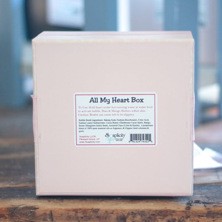 All My Heart Bubble Bomb Gift Set - Modern Home & Kitchen