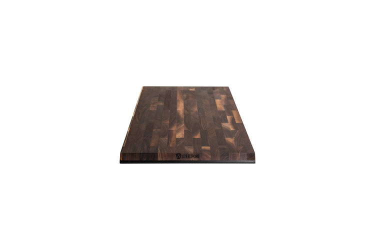 SteelCore™ Cutting Board by STEELPORT Knife Co. 18" x 12" durable stainless steel kitchen cutting surface shown from the front.