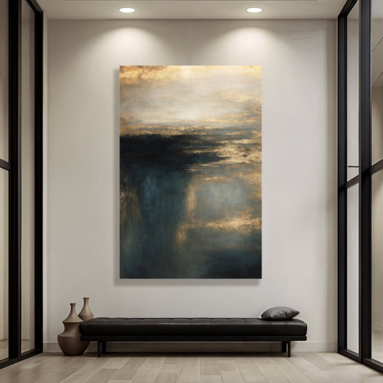 Cloudscape Glimmer Wall Art - Modern Home & Kitchen