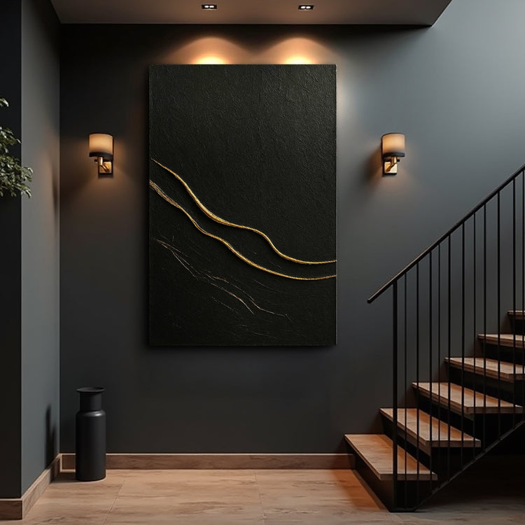 Modern Abstract Minimalist Wall Art VIII - Modern Home & Kitchen