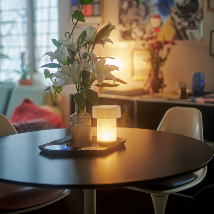 Cordless Mini Drum Lamp - Modern Home & Kitchen