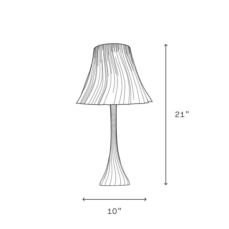 Pleat Lamp - Modern Home & Kitchen