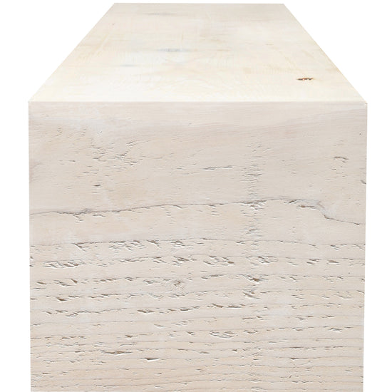 Rustic wooden barn beam fireplace mantel shelf from Dogberrycollections, showcasing a sturdy, natural wood design perfect for a cozy fireplace.