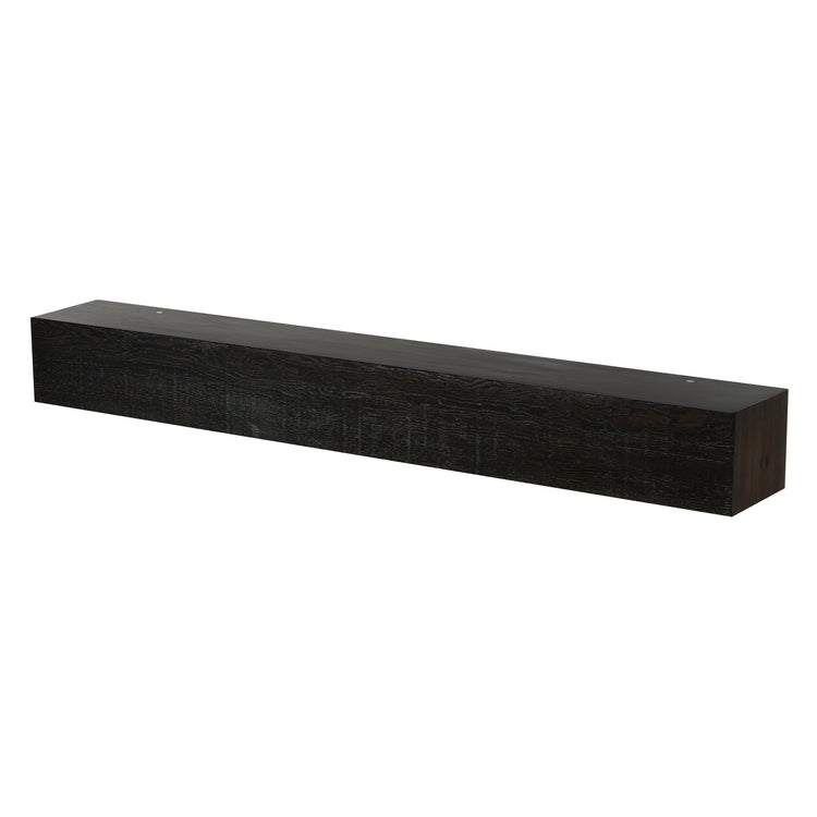 Dogberrycollections barn beam fireplace mantel shelf showing rustic wooden design and natural finish for traditional home decor