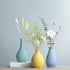 Small ceramic dry vase by FLIPSTYLEZLLC featuring a modern Nordic design, perfect for living room flower arrangements and home decor.