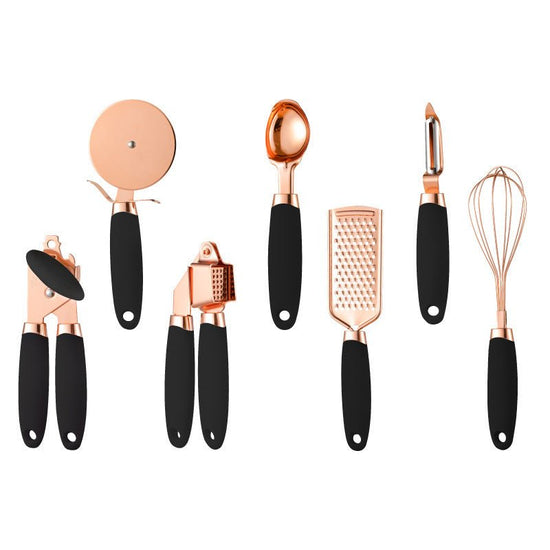 Kitchen Household Peeler Gadget Copper Plating Set - Modern Home & Kitchen