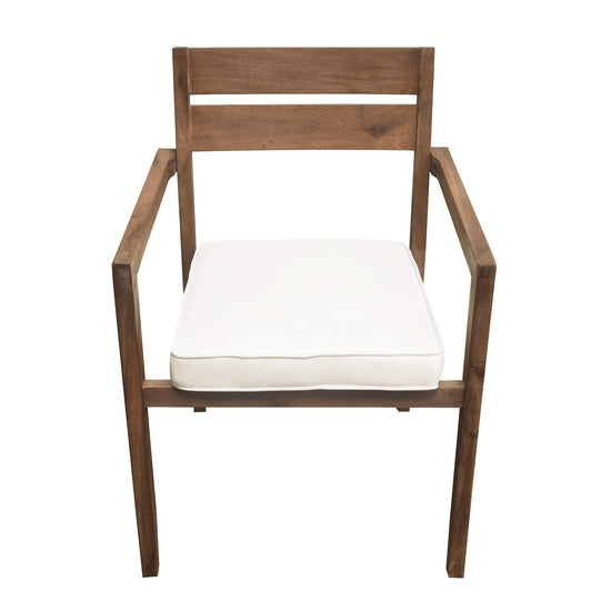 Acacia Wood Outdoor Dining Table and Chairs Set | Modern Home & Kitchen