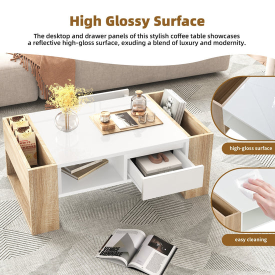 High Glossy Coffee Table by Gigatech - Modern Home & Kitchen