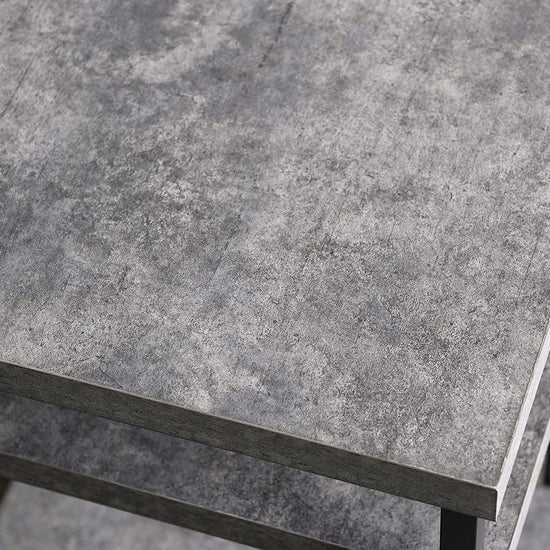Coffee Table with Storage Shelf - Modern Home & Kitchen