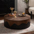 38.97' Round Coffee Table Handcrafted - Modern Home & Kitchen