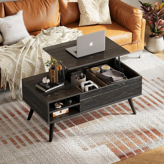 Modern Lift Top Coffee Table with Storage – Smart, Stylish & Space-Saving - Modern Home & Kitchen