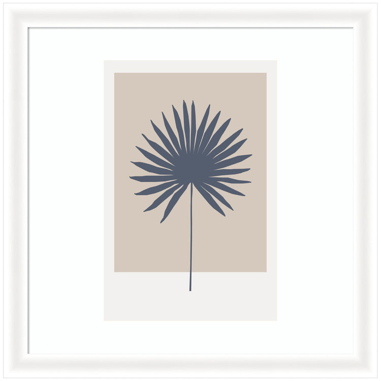 Botanical palm colorblock framed wall art by kateandlaurel, featuring vibrant leafy design in a modern print for wall decor.