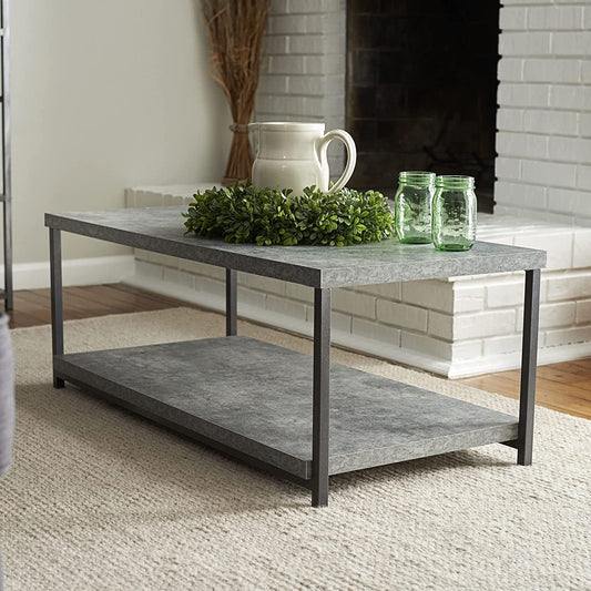 Coffee Table with Storage Shelf