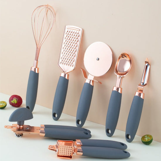 Kitchen Household Peeler Gadget Copper Plating Set - Modern Home & Kitchen