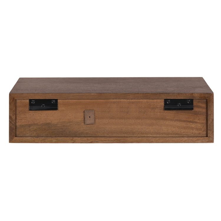 Hutton Floating Side Table with Drawer | Modern Wall Mounted Bedside Storage Table