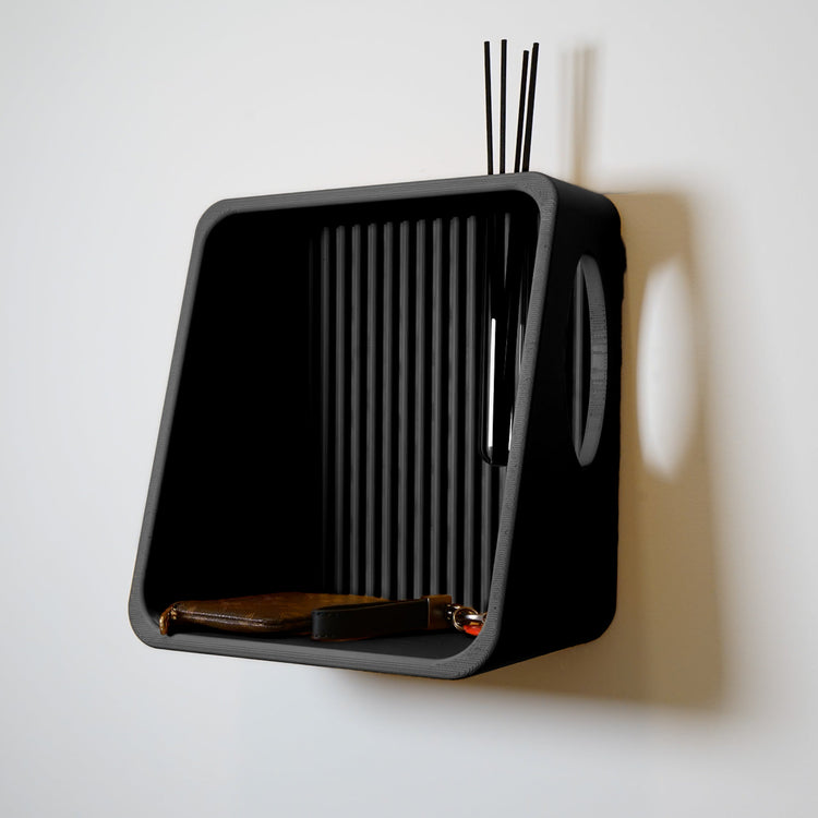 Modern Floating Wall Shelf | Propagation Plant & Reed Diffuser Display Shelf