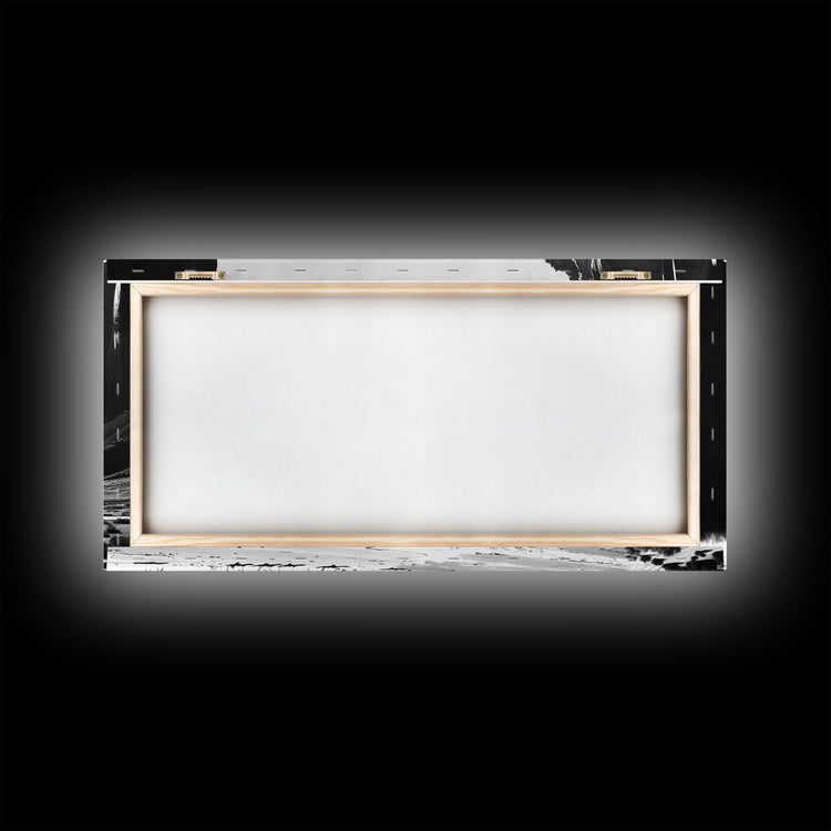 NuevArt modern Giclée canvas wall art with hand-stretched frame and FSC-certified wood, made in the USA.
