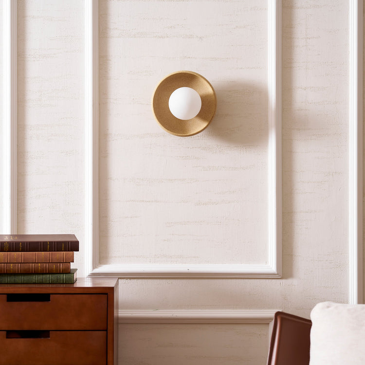 Mooiehome Dusk wall light, 7.9-inch modern wall lamp with sleek design and warm illumination, perfect for indoor lighting decor