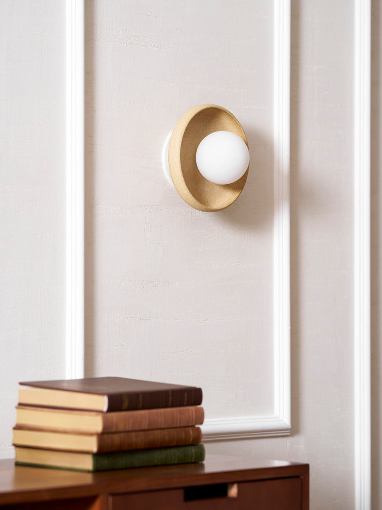 Mooiehome Dusk wall light, 7.9-inch modern wall lamp with sleek design and warm lighting for indoor or outdoor use