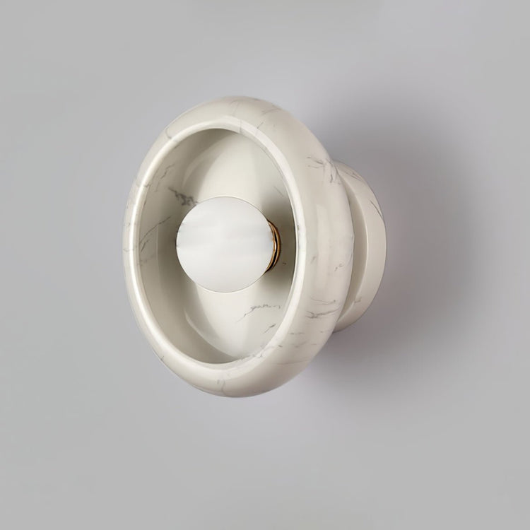 Mooiehome Eclipse Jade wall lamp with 9.8-inch modern wall sconce featuring a sleek, curved jade design and ambient lighting.