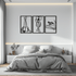 Modern metal wall art featuring a woman reading by Enova Art, minimalist steel decor for contemporary home or office interior.