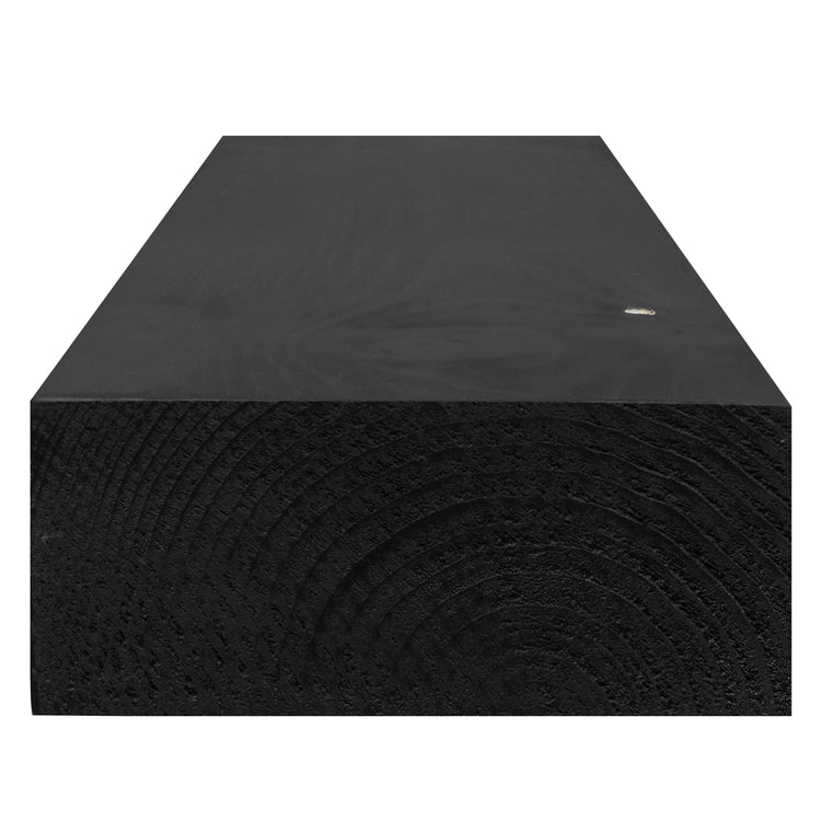 Smooth Solid Floating Timber Fireplace Mantel Shelf | Natural Wood Wall Decor