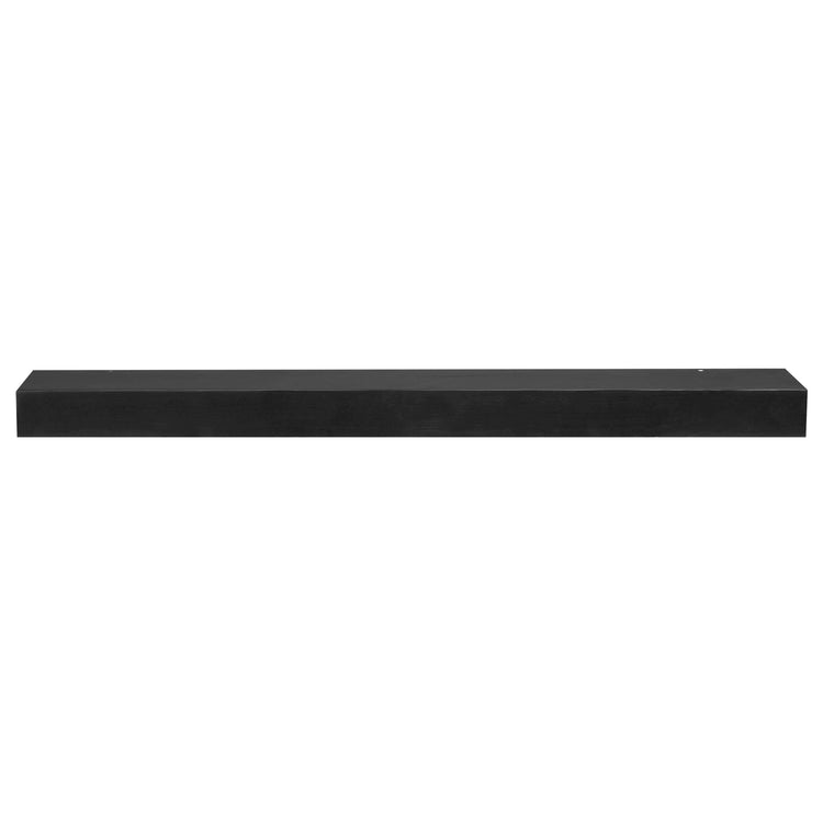 Smooth Solid Floating Timber Fireplace Mantel Shelf | Natural Wood Wall Decor