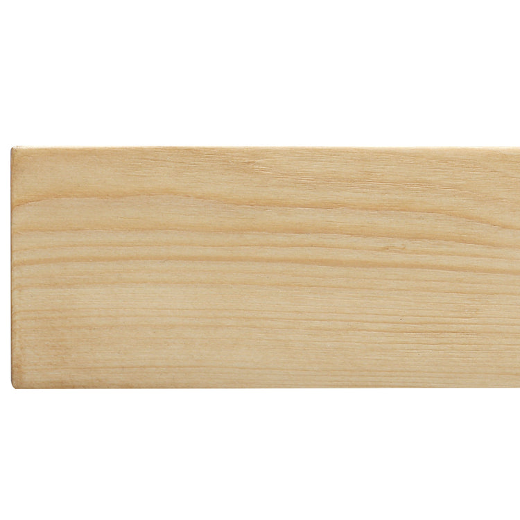 Smooth Solid Floating Timber Fireplace Mantel Shelf | Natural Wood Wall Decor